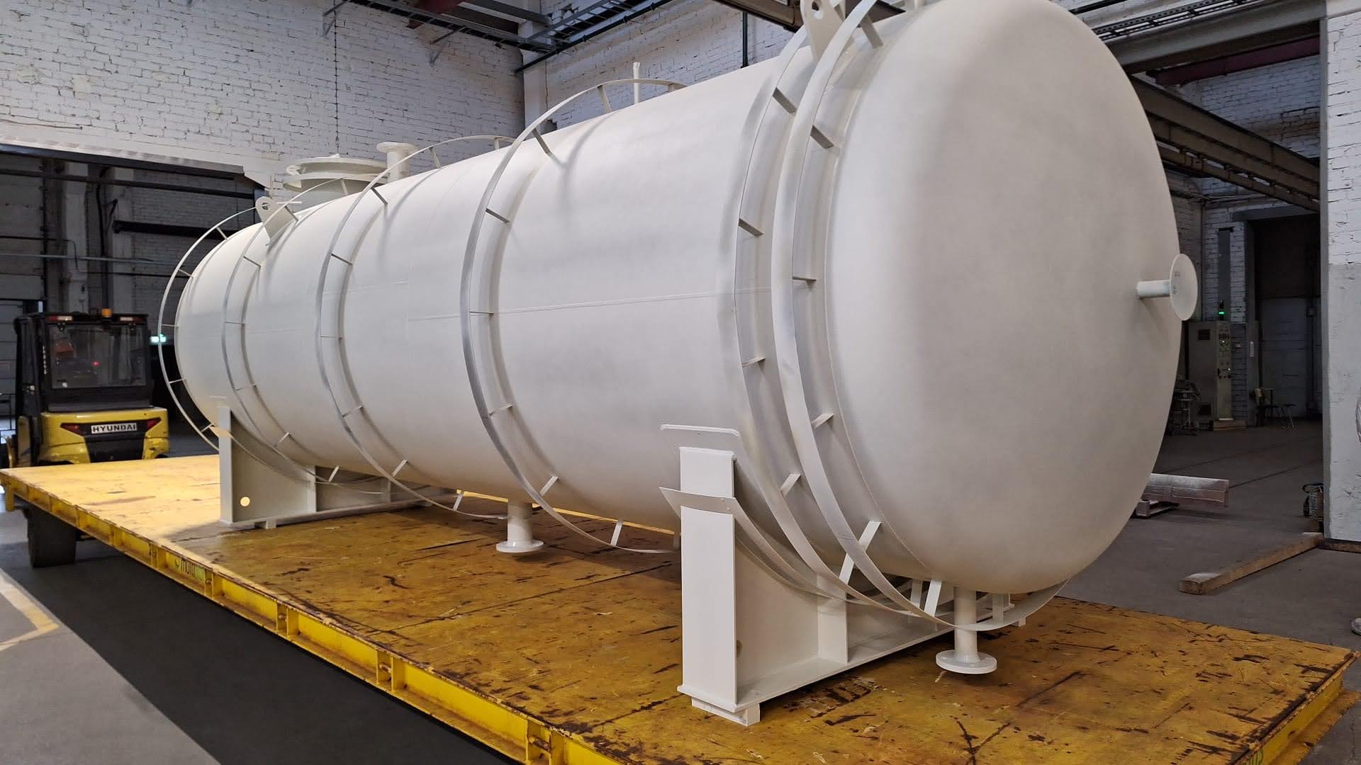 Stainless steel process tank